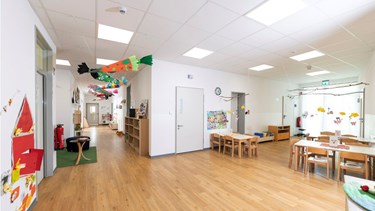 Gruppenraum Kindergarten in Modulbauweise