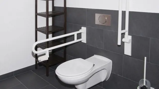 Behindertengerechtes WC in Container