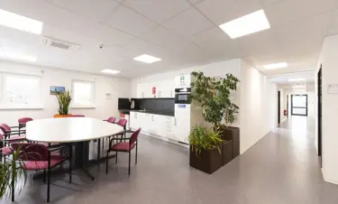Aufenthaltsraum Bürocontainer Innenansicht