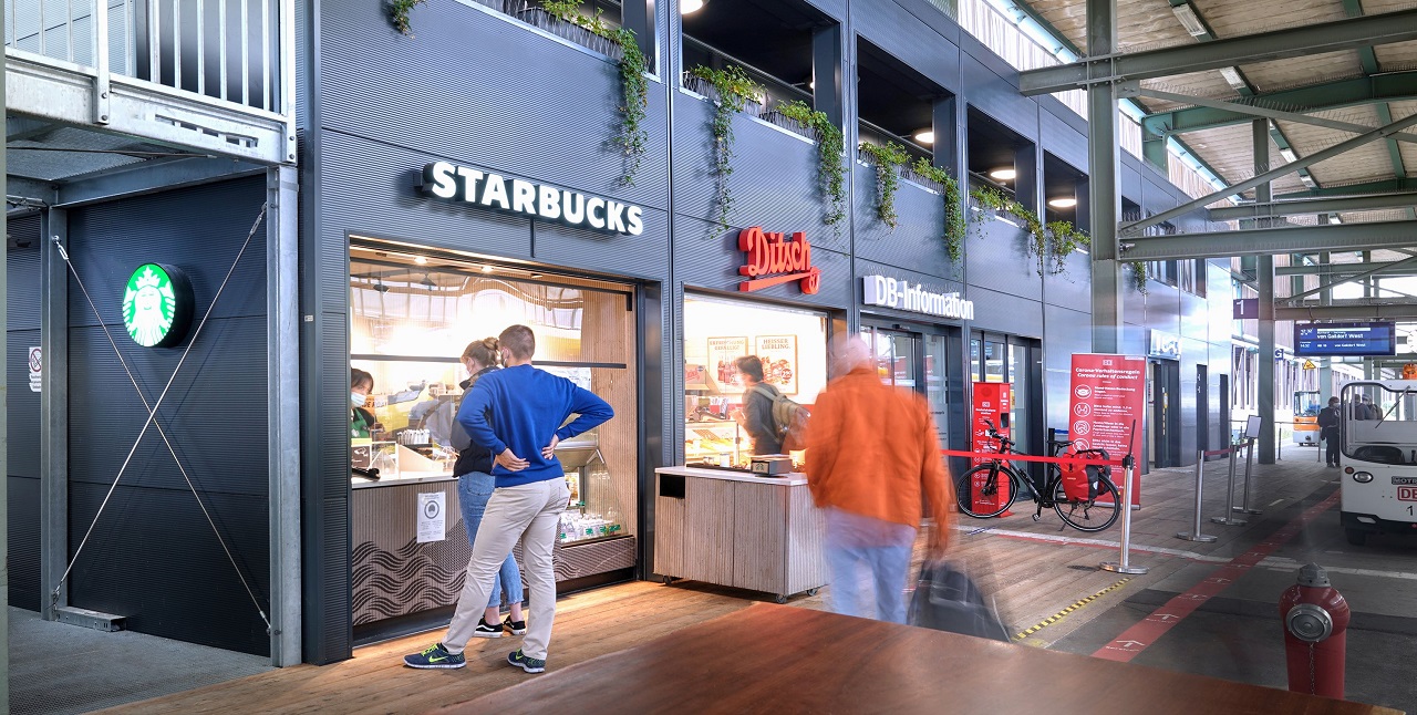 Kaffeeshop in modularer Bauweise